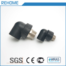 Rehome Brand All Size of ASTM Sch40 Standard HDPE/PE/Plastic Elbow Water Supply Pipe Fittings